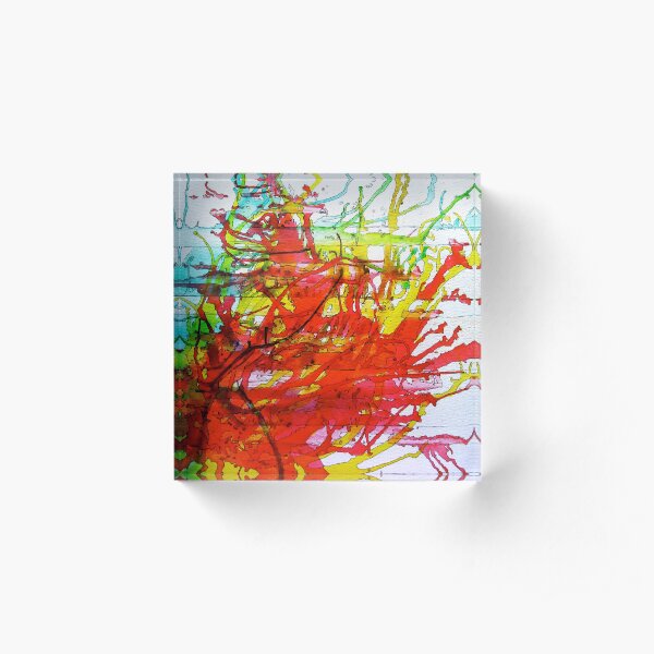 RUN! Acrylic Block