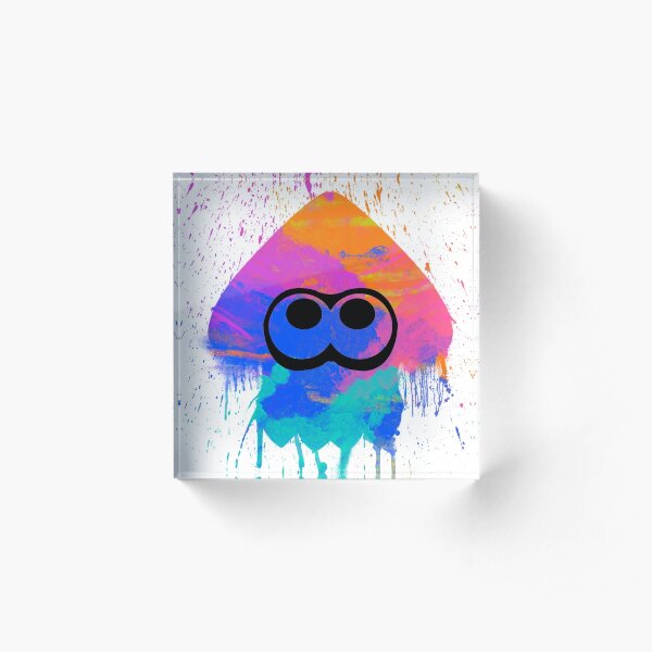 Splatoon Acrylic Block