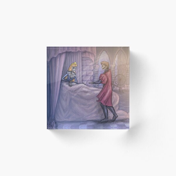 She Was Already Awake Acrylic Block