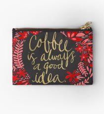 Kaffee auf Holzkohle Täschchen