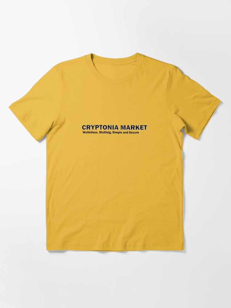 Alternate view of Cryptonia Market! Essential T-Shirt