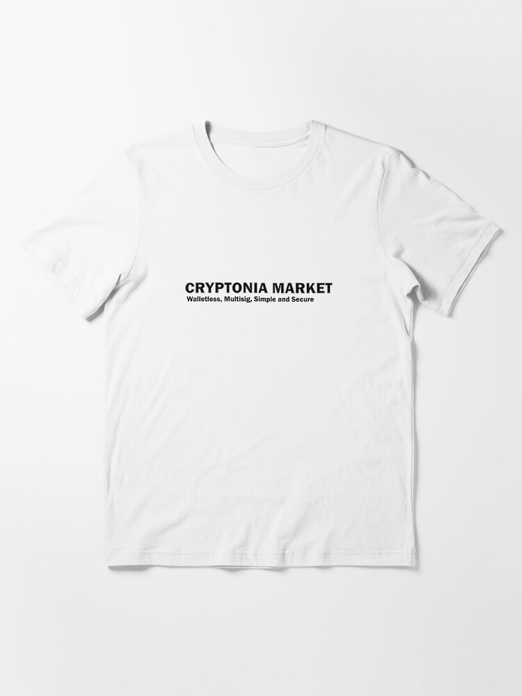 Alternate view of Cryptonia Market! Essential T-Shirt