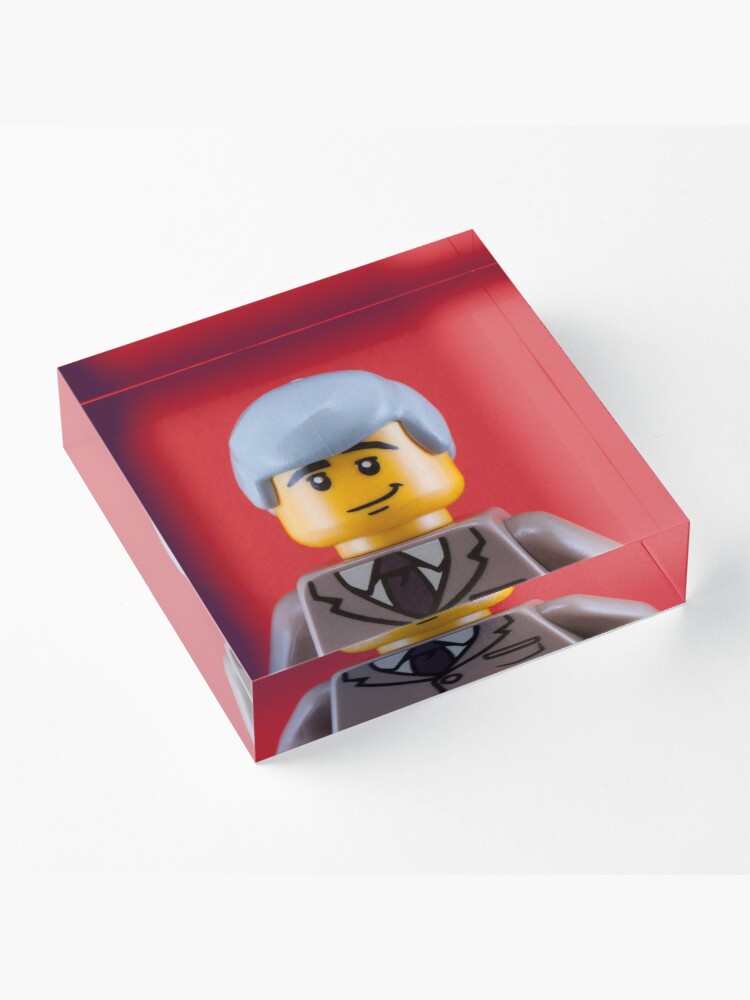 Alternate view of Gilbert Portrait Acrylic Block