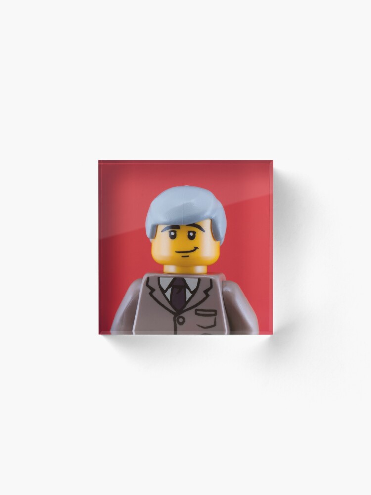 Alternate view of Gilbert Portrait Acrylic Block