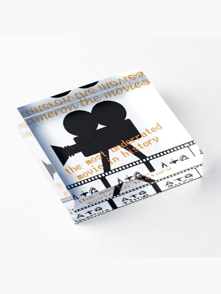 Alternate view of ATG camerons cameron the movie t shirt Acrylic Block