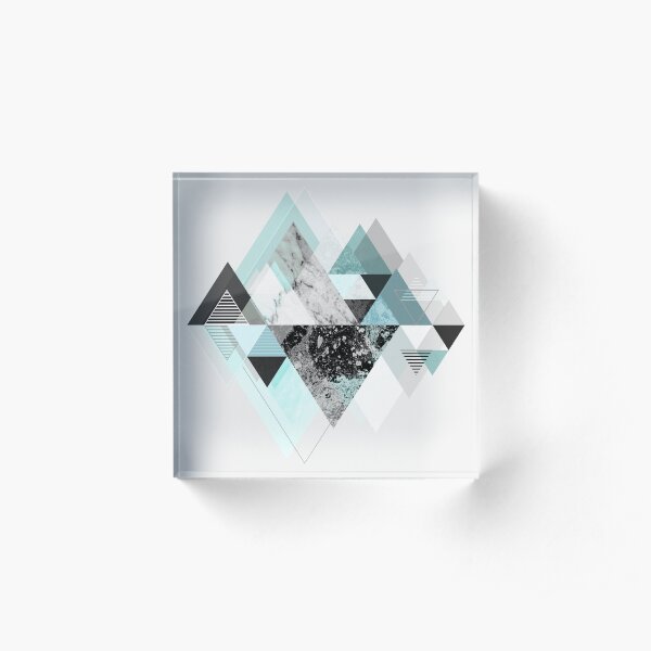 Graphic 110 (Turquoise Version) Acrylic Block