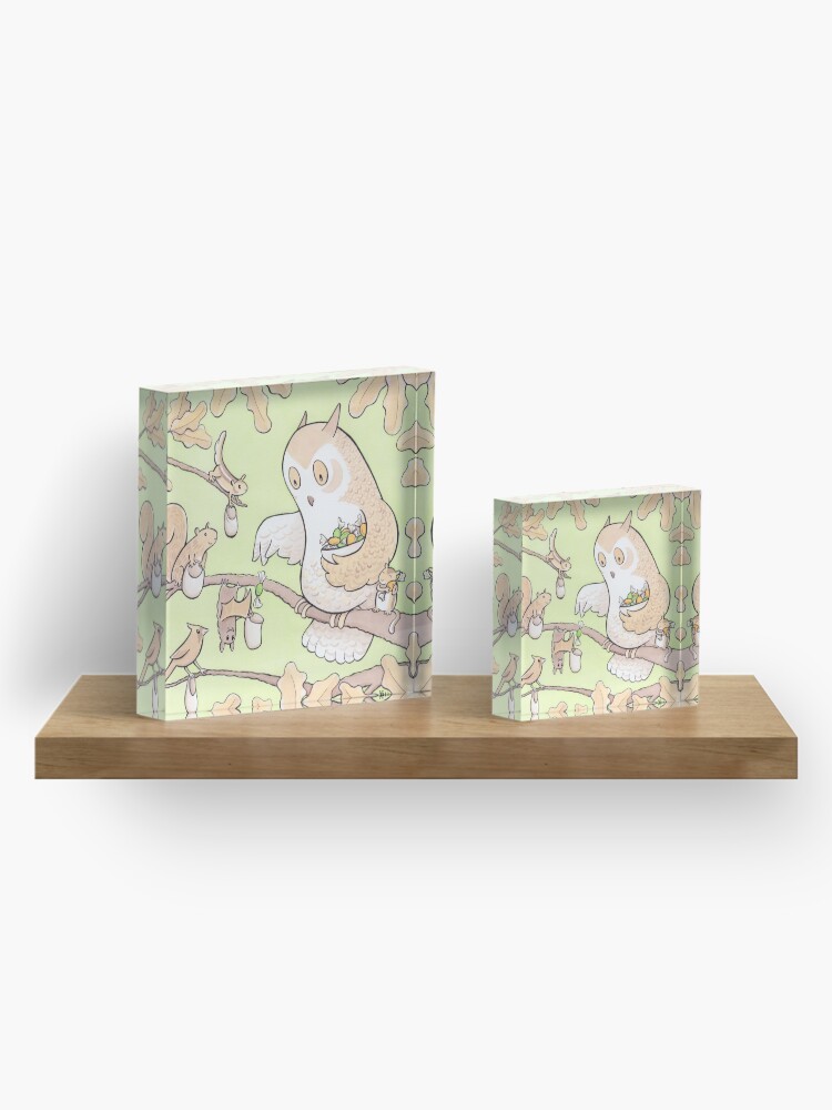 Alternate view of Trick Or Treat Acrylic Block