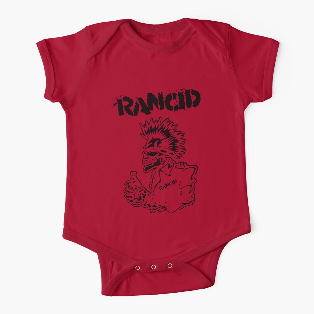 Band Stencil - Black Baby One-Piece