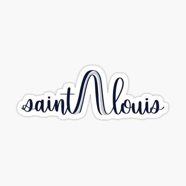 Saint Louis Arch Sticker