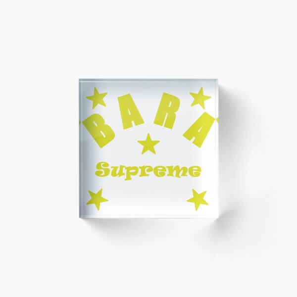 Item preview, Bara Supreme (Yellow Text) designed and sold by TeddyBara.