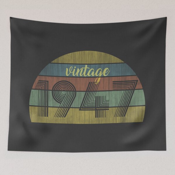 Item preview, Vintage Retro Sunset Classic Sunrise 1947 Birth Year designed and sold by surgedesigns.