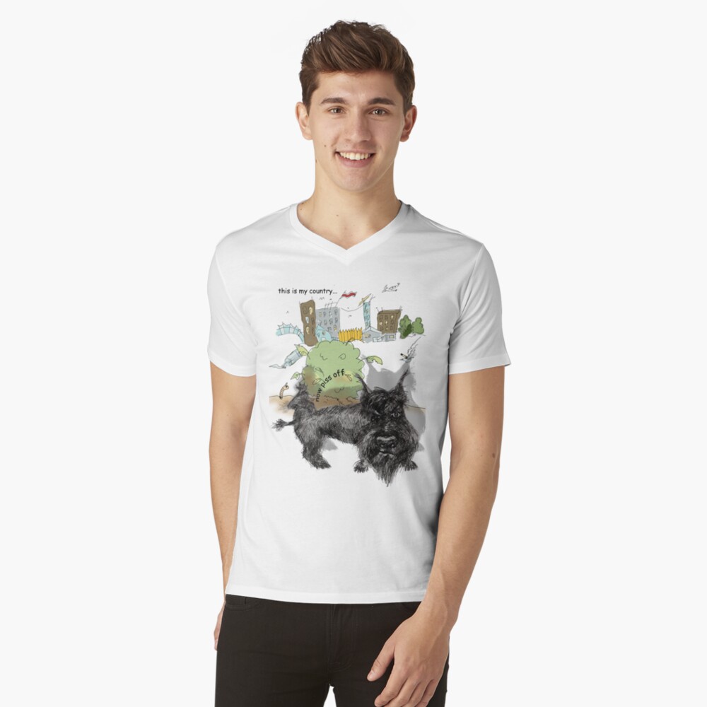 Item preview, V-Neck T-Shirt designed and sold by Anthropolog.