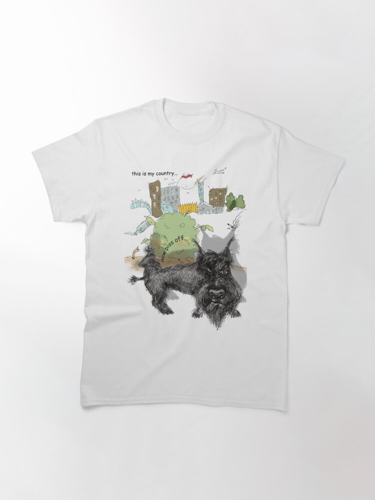 Thumbnail 3 of 7, Classic T-Shirt, patriotic piece designed and sold by Anthropolog.