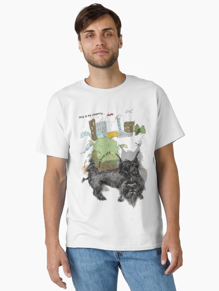 Thumbnail 1 of 7, Classic T-Shirt, patriotic piece designed and sold by Anthropolog.