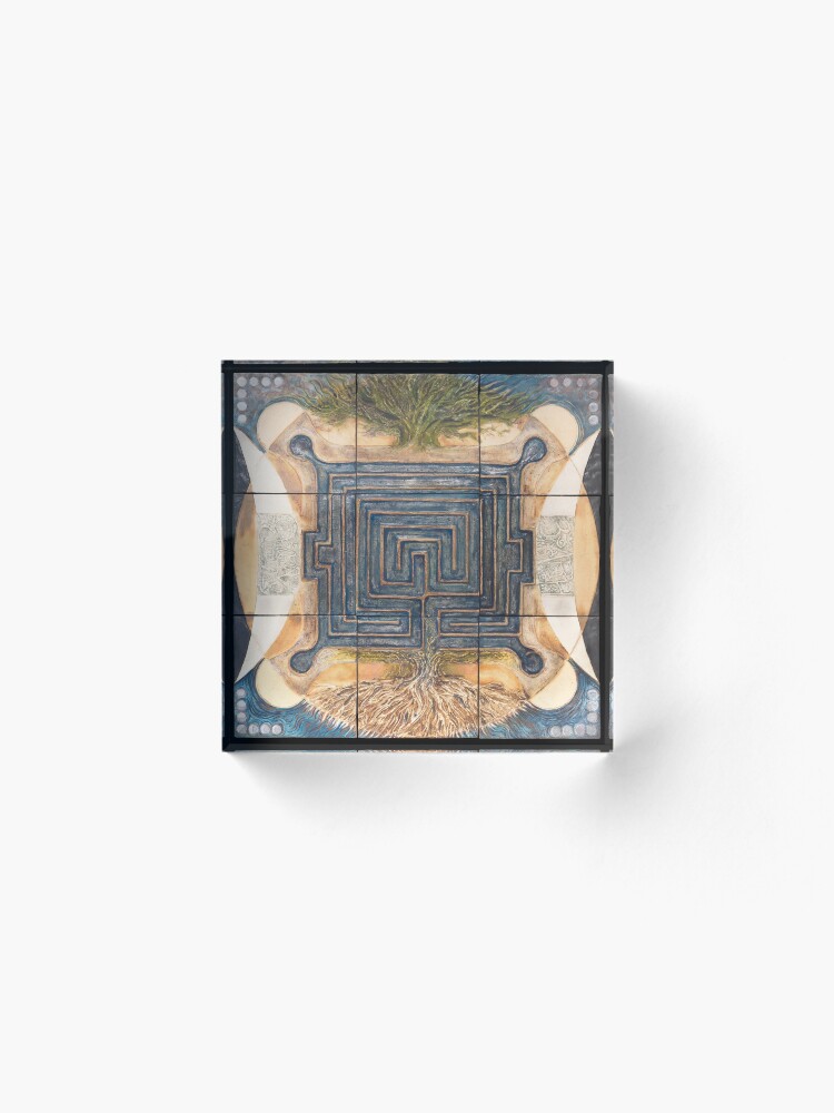 Alternate view of Middle of a Moment Acrylic Block