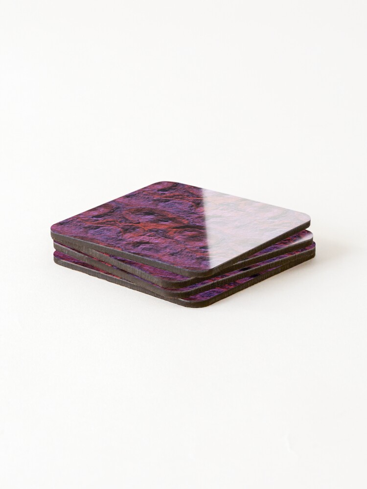 Thumbnail 4 of 5, Coasters (Set of 4), Rustructured (pattern) designed and sold by Yampimon.