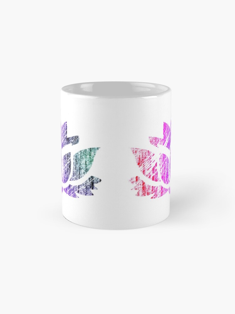 Alternate view of Yoga Lotus Flower Design Coffee Mug