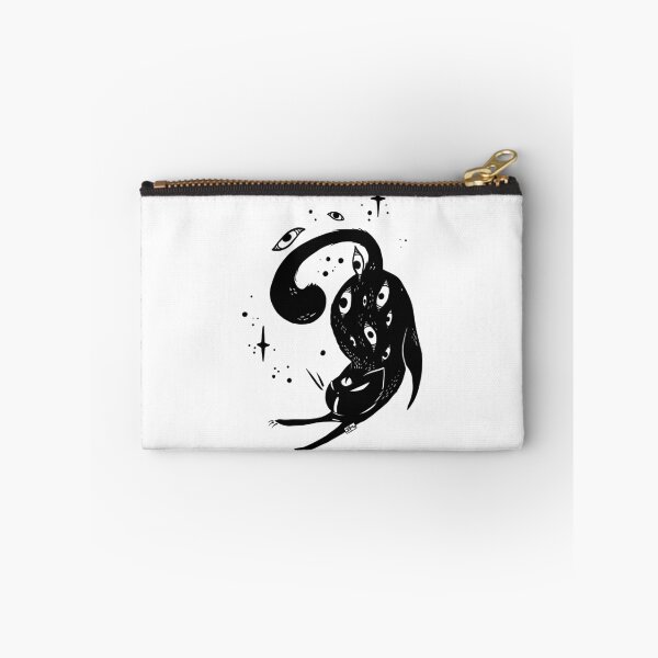 Item preview, Stretching Black Cat, Many Eyed designed and sold by cellsdividing.