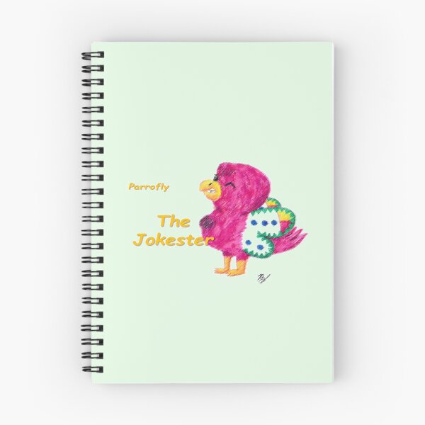 Item preview, Parrofly the Jokester designed and sold by KawaiiNMore.