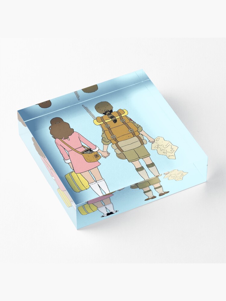 Alternate view of Moonrise Kingdom - Suzy & Sam Acrylic Block