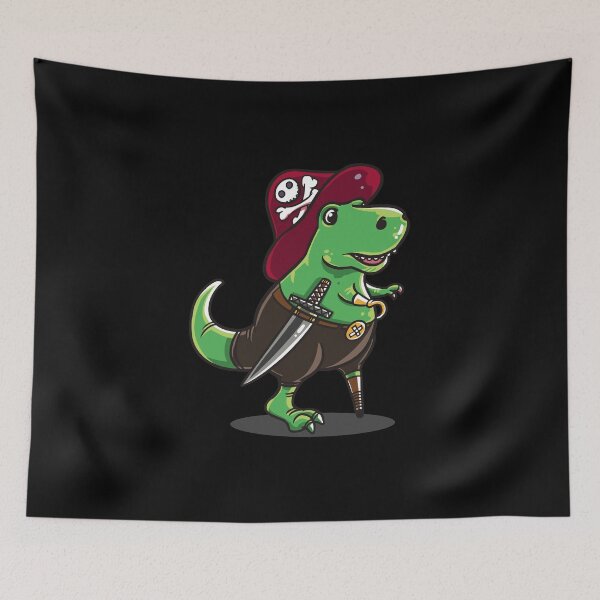 Item preview, Funny Dino Pirate design - perfect gift designed and sold by Pummli.