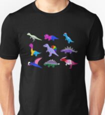 Stolz-Dinosaurier Slim Fit T-Shirt