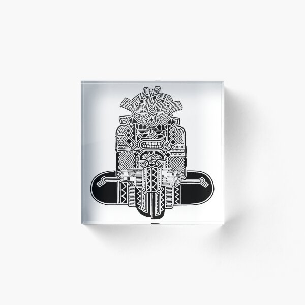 Trader King II Acrylic Block