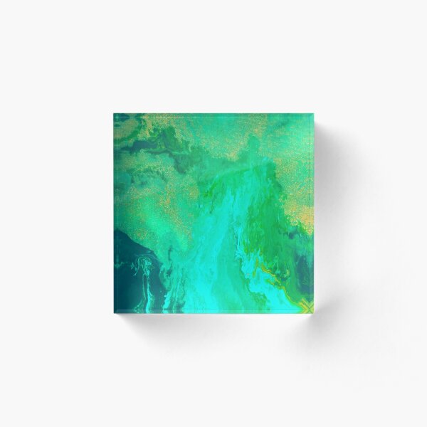 NATURAL CHAOS Acrylic Block