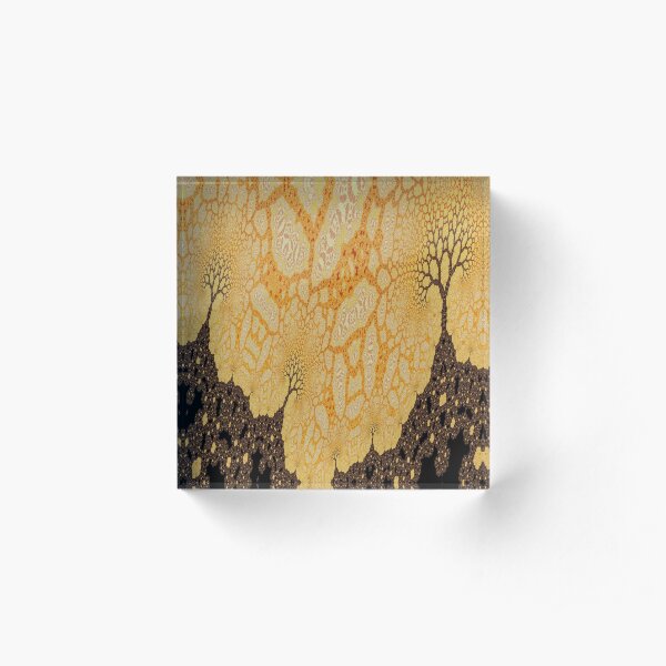 Tree Valley Acrylic Block