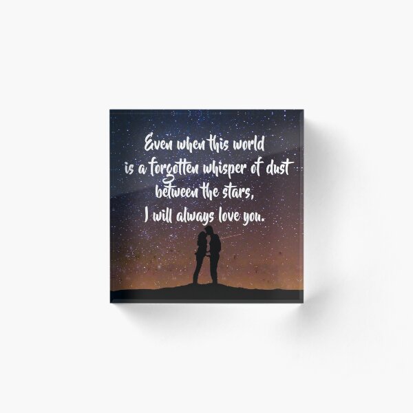 EoS: Dust Between the Stars Acrylic Block