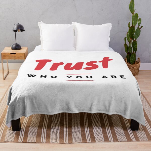 Item preview, Trust Who You Are - Inspirational Self-Love Message designed and sold by 4wordsmovement.