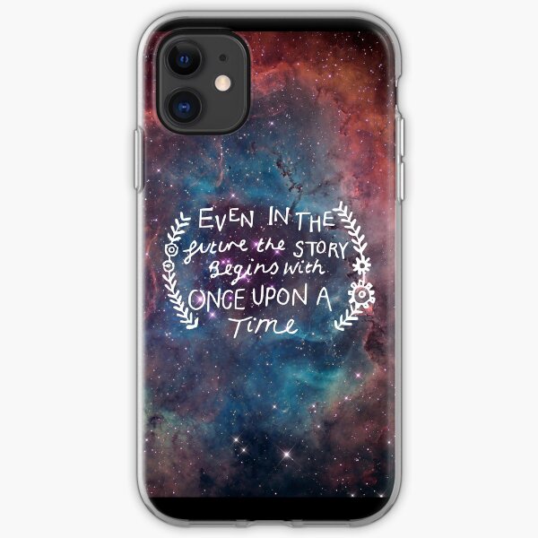 The Lunar Chronicles Space Quote iPhone Soft Case