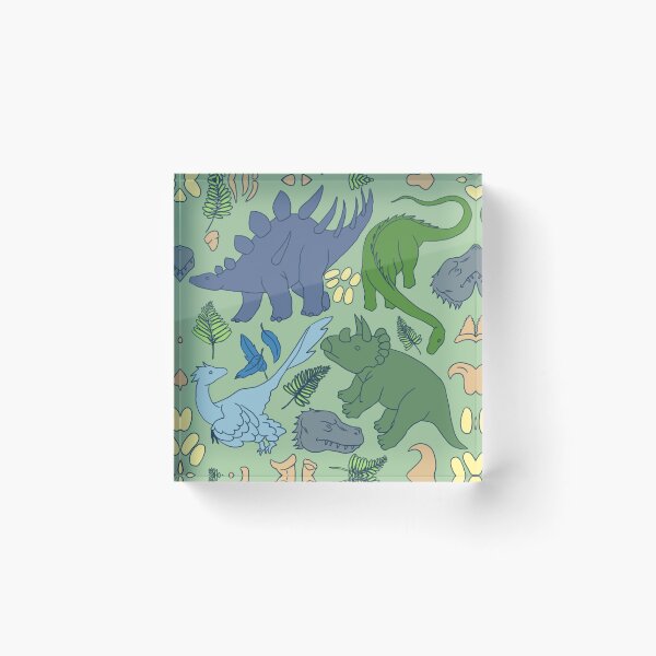 Item preview, green dinosaurs designed and sold by Ibijau.