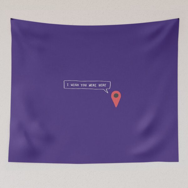 Item preview, I Wish You Were Here designed and sold by WordvineMedia.