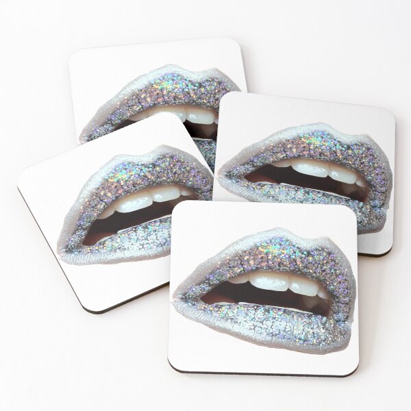 Item preview, Glitter Lips designed and sold by bandsnthings.