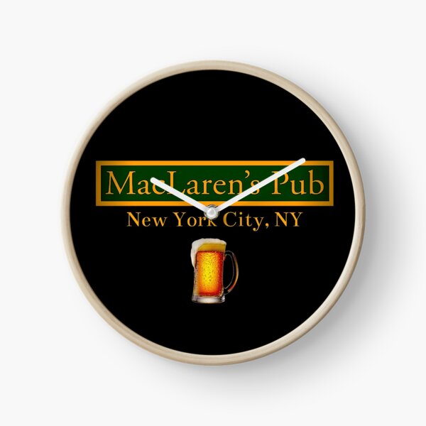 Item preview, How i Met Your Mother - MacLaren's Pub Black Print Art Design designed and sold by Della97.