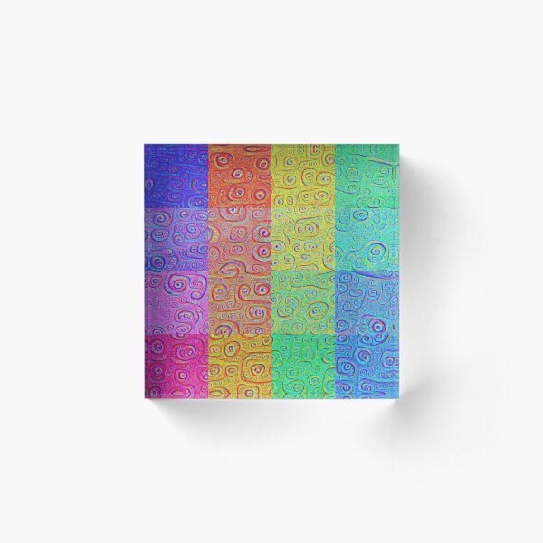 Deep Dreaming of a Color World 2 Acrylic Block