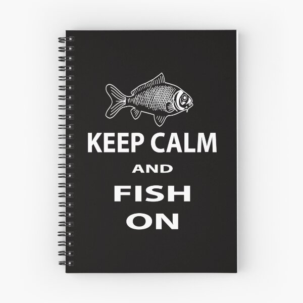 Item preview, Keep calm and fish on designed and sold by creativecm.