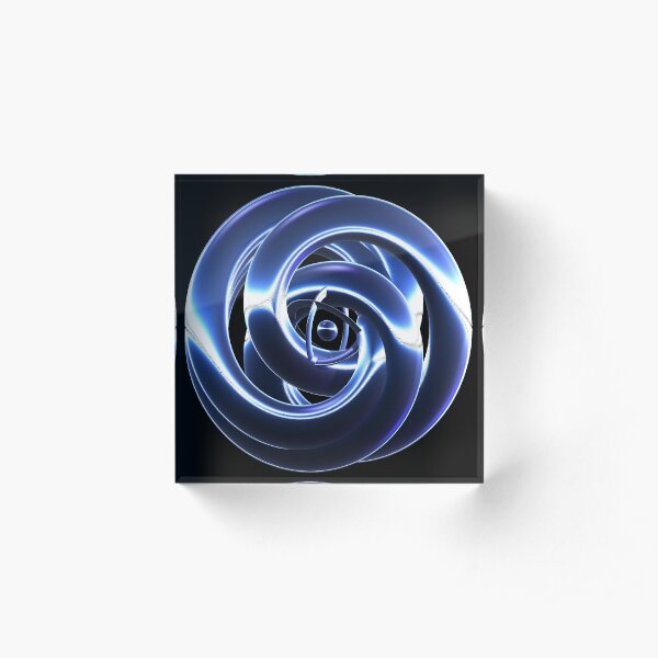 Geometry 4 Acrylic Block