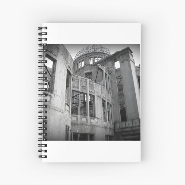 Genbaku Domu (Atomic Bomb Dome, Hiroshima, Japan) Spiral Notebook