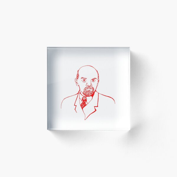 Lenin Acrylic Block