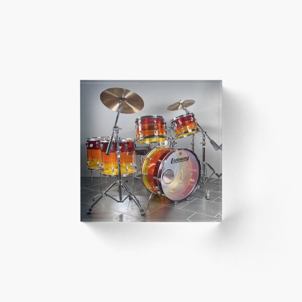 Tequila Sunrise ! Acrylic Block