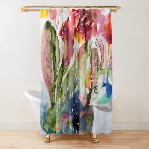 floral whimsy Shower Curtain