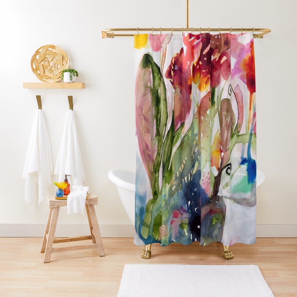 floral whimsy Shower Curtain