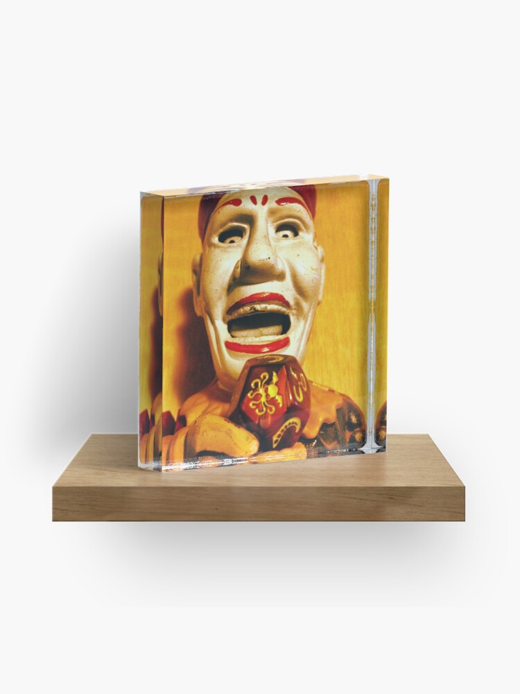 Thumbnail 1 of 5, Acrylic Block, The Klown in Yellow designed and sold by Craig Medeiros.