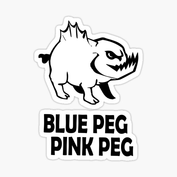 PiranhaPig Sticker