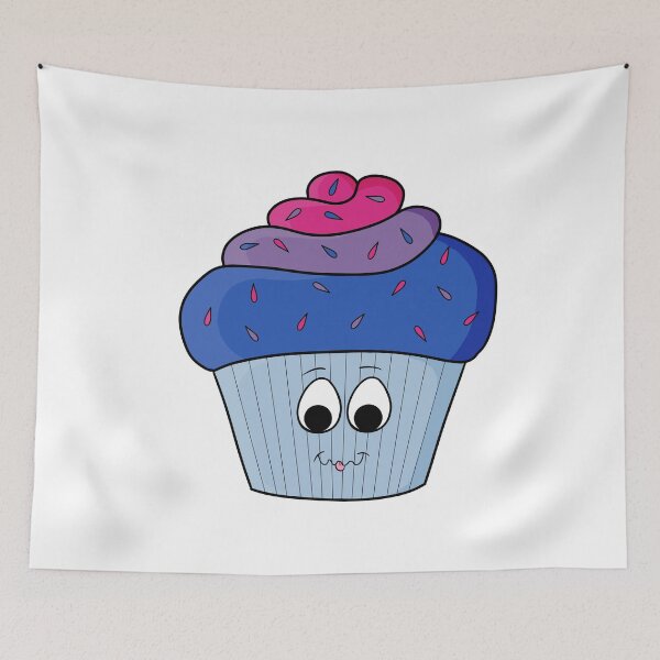 Item preview, Muffin Bi - Serie Pride Muffins designed and sold by AlexVR.