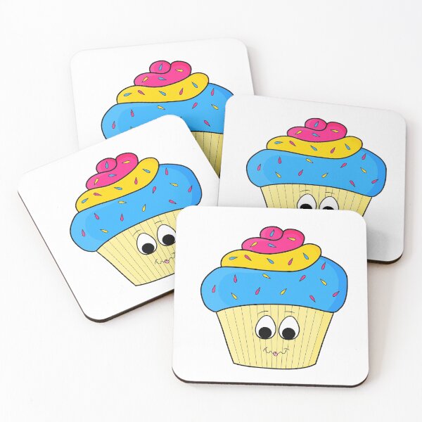 Item preview, Pan Muffin – Pride Muffins Series designed and sold by AlexVR.