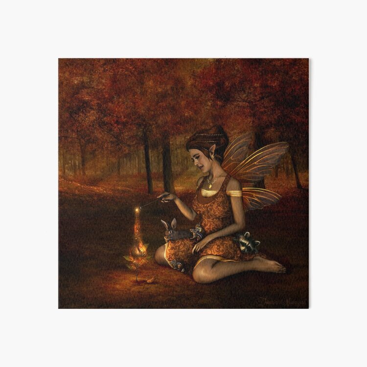 Autumn Sprite Art Board Print