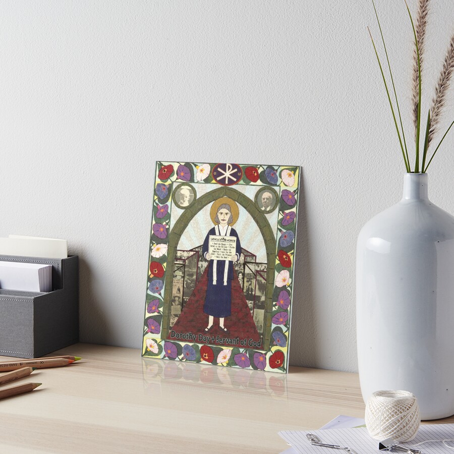 “Dorothy Day Icon” Art Board Print for Sale by draber | Redbubble